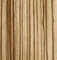 Стеновые панели из дерева Зебрано